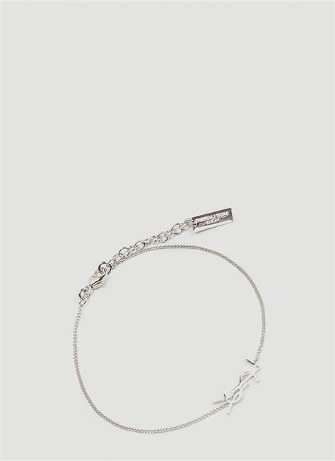 ysl silver|ysl bracelet silver.